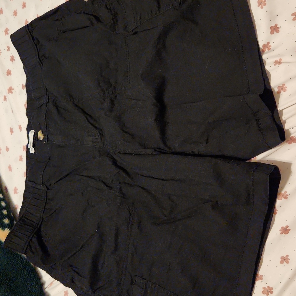 9 inch black Bermuda shorts worn a couple of times